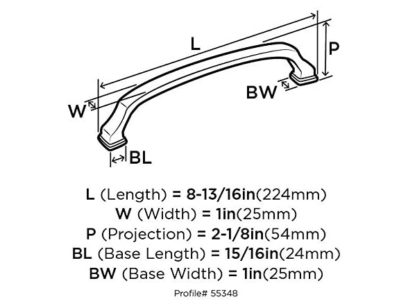 Amerock Revitalize Pull, 8"