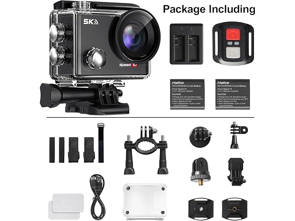 Hiicam 4K Action Camera Waterproof