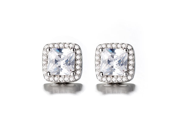 Halo Stud Earrings