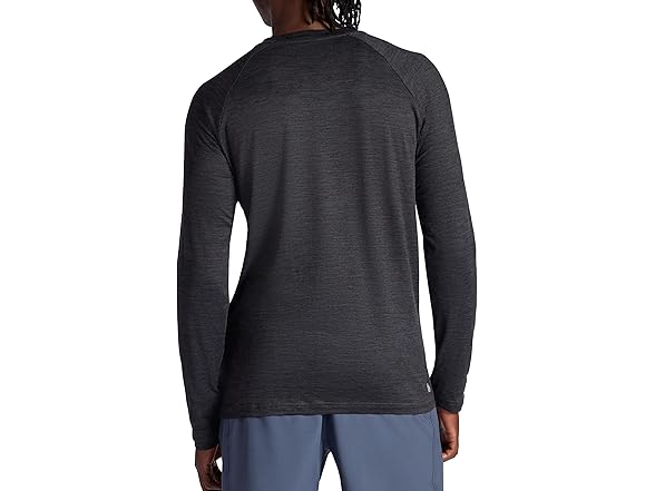 Gaiam Mens Everyday Basic LS Crewneck Top
