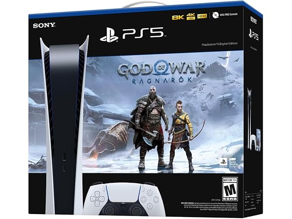 PlayStation 5 Digital Edition God of War Ragnarok Bundle