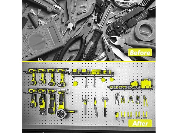 4 Pack Power Drill Tool Organizer