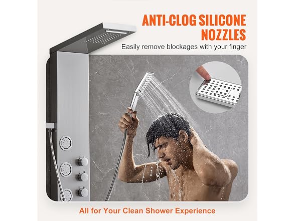 VEVOR Shower Panel System, 4 Shower