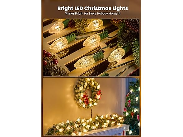 Brightown C9 Christmas String 20 Lights Outdoor