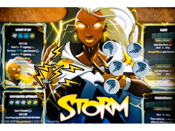 USAOPOLY Marvel X-Men Dice Throne Box 1, 4 Hero Box