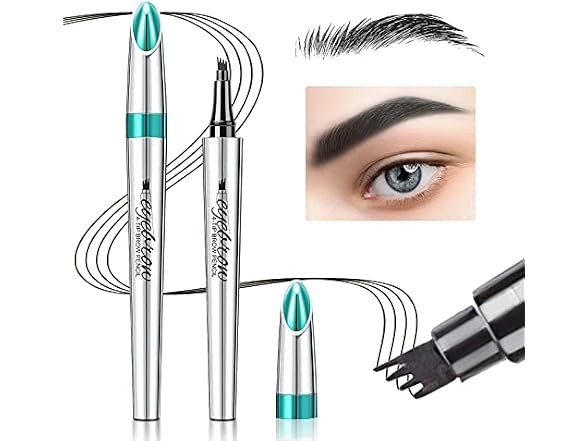 Oetuiow 4 Point Brow Pen Black