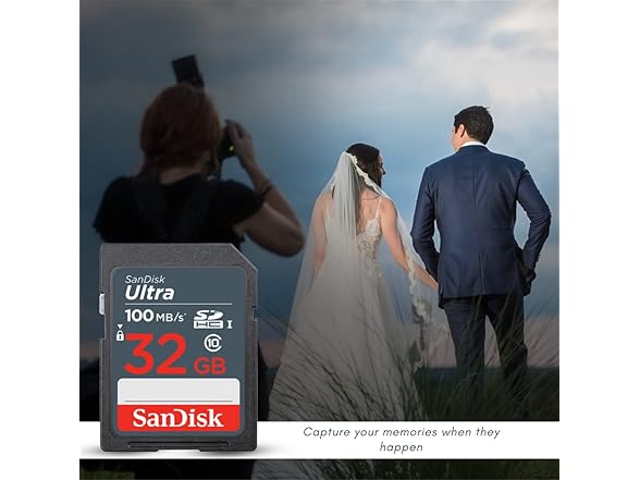 SanDisk 32GB Ultra SDHC UHS-I Memory Card (10-Pack)
