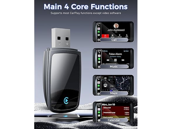 vnilrgle Wireless CarPlay Adapter