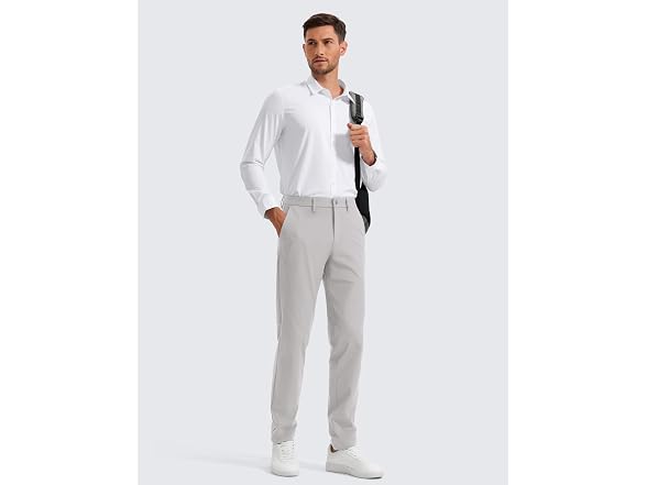 CRZ Yoga Men (34W x 34L) All Day Comfy Golf Pants