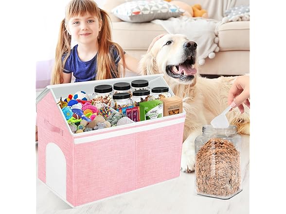 Large Toy Box Storage Organizer with Lid