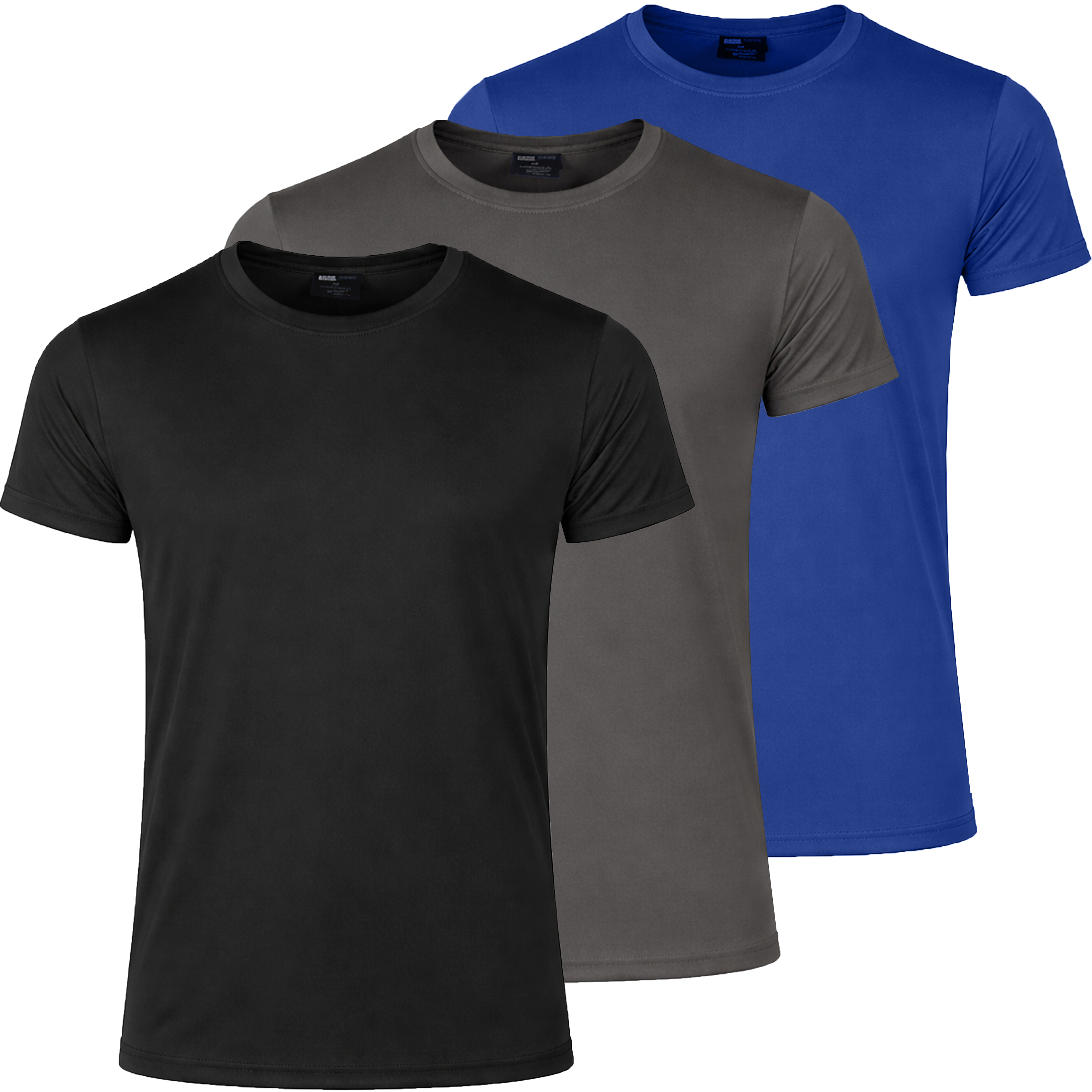 3Pk Or 5Pk Mens Poly Tech S/S Tee - Gallery 14