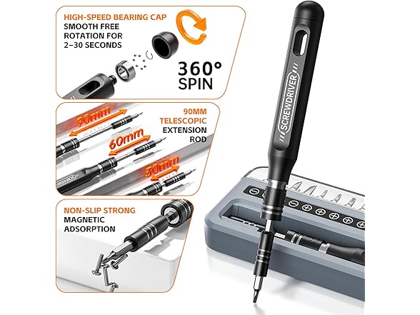 ANVANNA Small Precision Screwdriver Set
