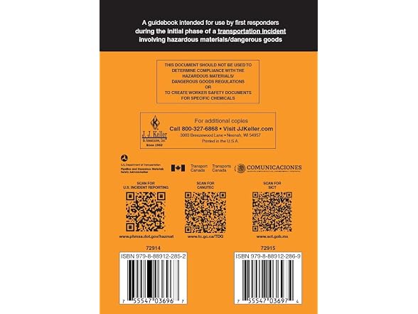 Emergency Response Guidebook