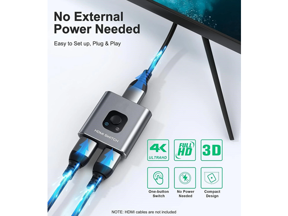 Bi-Directional 4K HDMI 2.0 Cable