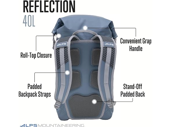 ALPS Mountaineering Reflection Waterproof Backpack