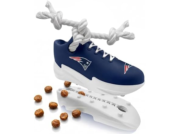 Pets First NFL New England Patriots Cleat Sneaker Dog Toy