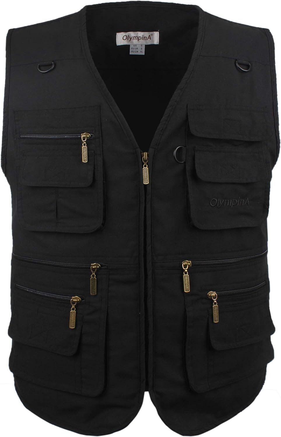 Poplin Outdoors Multi-Pockets Vest - Gallery 9