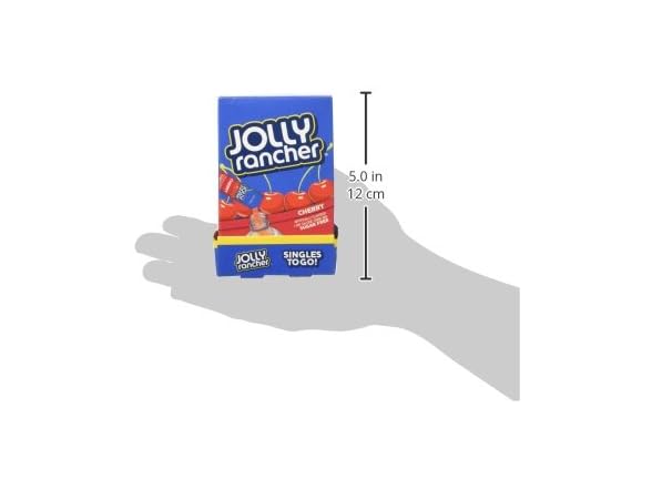 6CT Jolly Rancher Singles to Go (Cherry), 0.5 Oz