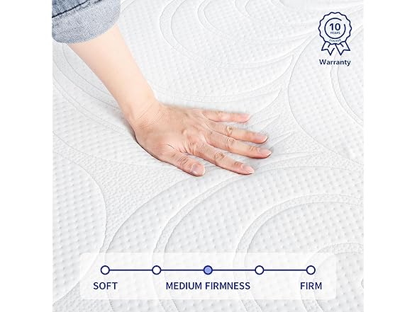 Olee Sleep 10" Gel Foam Full Mattress