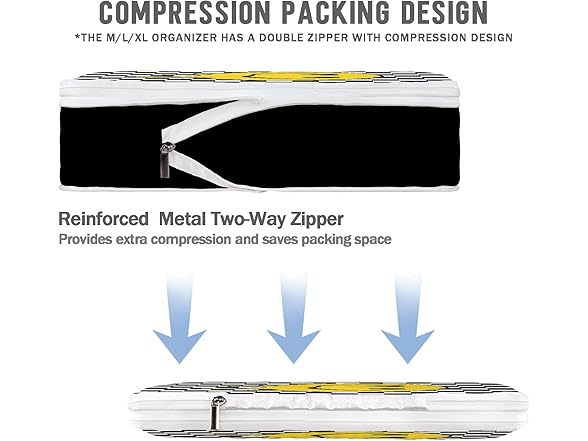 beautype 6 Set Compression Packing Cubes