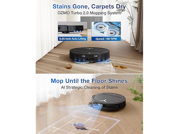 ECOVACS DEEBOT T50 Omni Robot Combo VacMop
