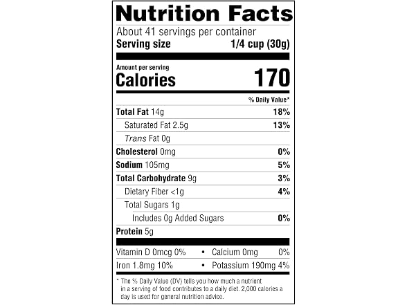 Amazon Grocery, Whole Cashews, Roasted & Sea Salt