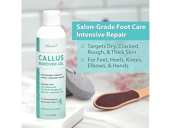 Ebanel Callus Remover Gel for Feet 20% Urea
