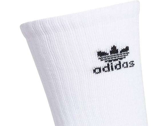 adidas Trefoil (6-Pair) Crew Sock