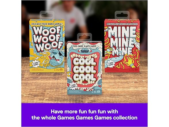 Spin Master Games, Family Card Games 3 Pack