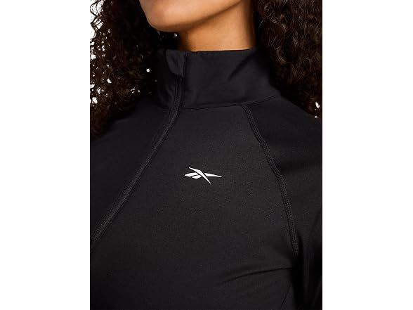 Reebok Women (XS) ID Train Peached Quarter-Zip