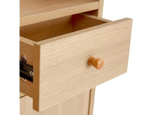 GIA 4-Door Rattan Storage Cabinet