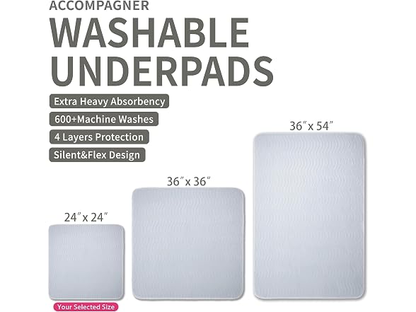 Accompagner Incontinence Bed Pads