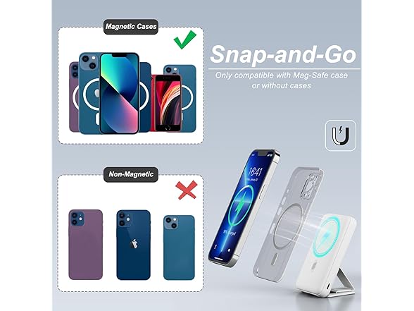 AOGUERBE Magnetic Power Bank | 10000mAh | 22.5W