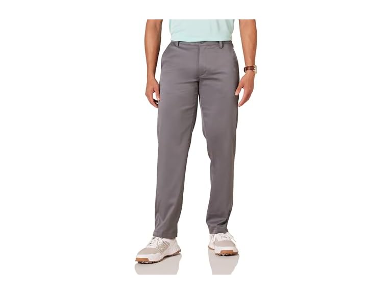 Amazon Essentials Men's Straight-Fit Stretch Golf Pant, Grey, 31W x 32L
