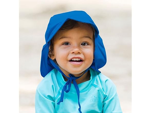I Play Baby Sun Hat (0-6M) Navy