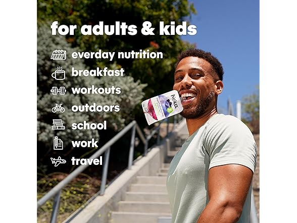 Noka Superfood Fruit Smoothie Pouches 6 Count