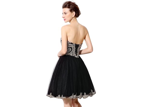 Belle House Women (12) Short Tulle Prom Dresses