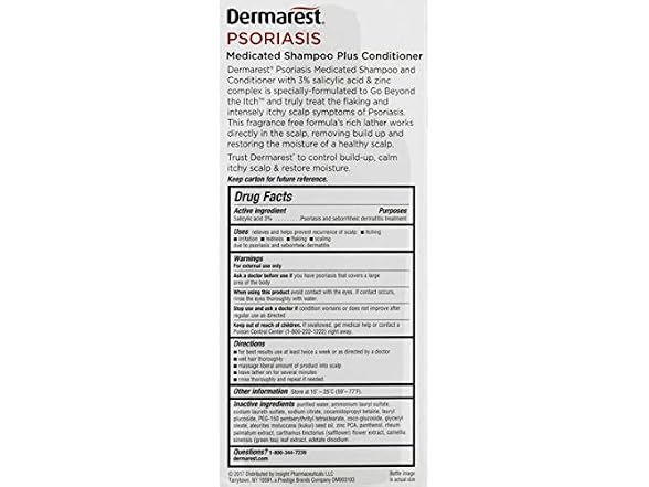 Dermarest Medicated Shampoo 8oz
