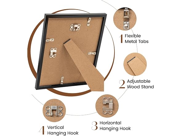 Heimlove 8x10 Picture Frames, Set of 3