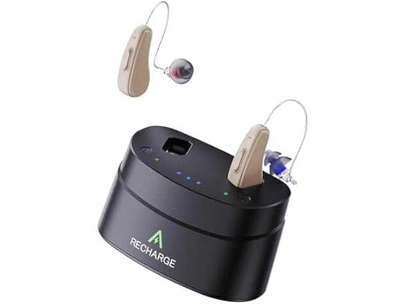 Qoonoi  2024 Upgraded RIC Hearing Aids