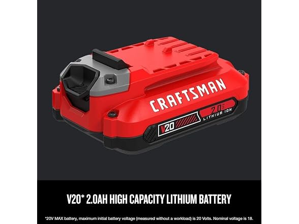 CRAFTSMAN CMCB202-2 V20 Battery 2.0Ah 2pk
