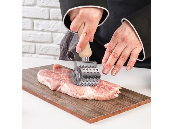 Jim Beam Stainless Steel Meat Tenderizer