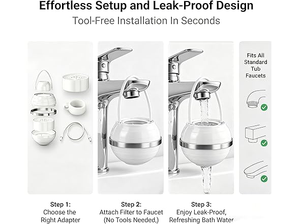 8 Stages Bath Filter