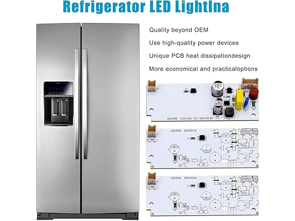Refrigerator Freezer LED Light & Driver