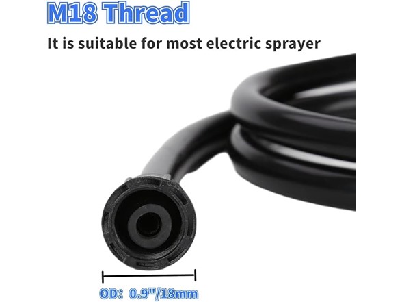 VANPET 2Pcs PVC Replacement Hose for Sprayers