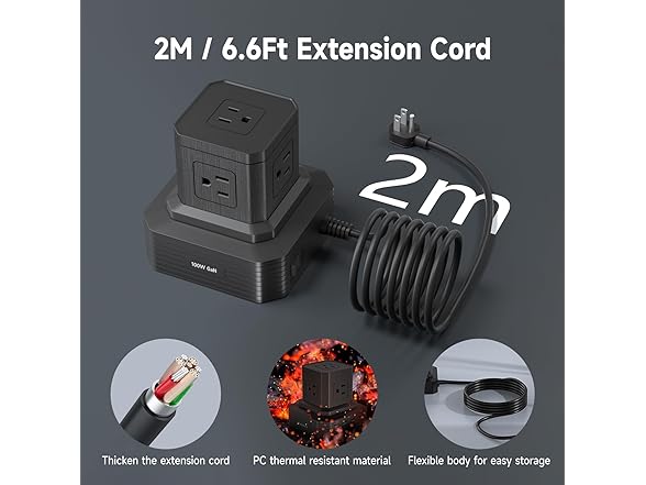 ThunderGo 100W USB C Charging Station