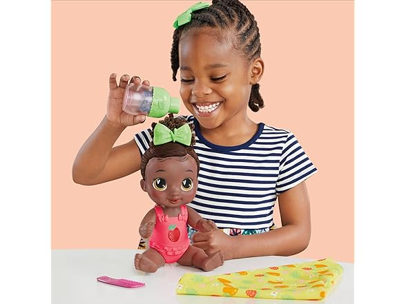 Baby Alive Shampoo Snuggle Berry Boo Black Hair