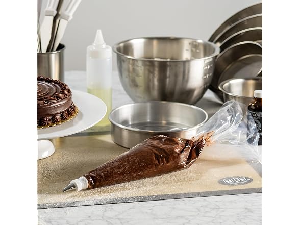 TableCraft Disposable Pastry Bags, 74 oz Capacity
