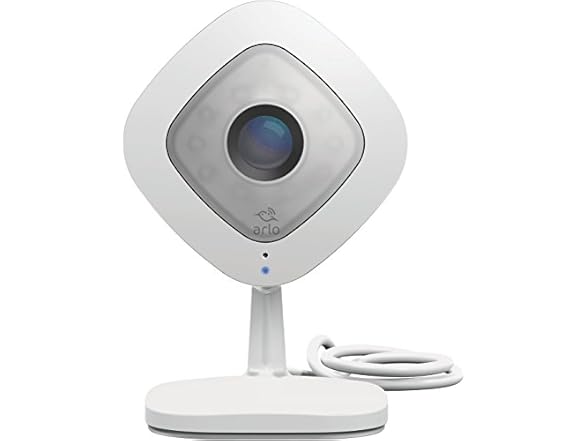 arlo Q VMC3040-100NAR 1080p HD Cam with Audio, White (Renewe (Open Box)