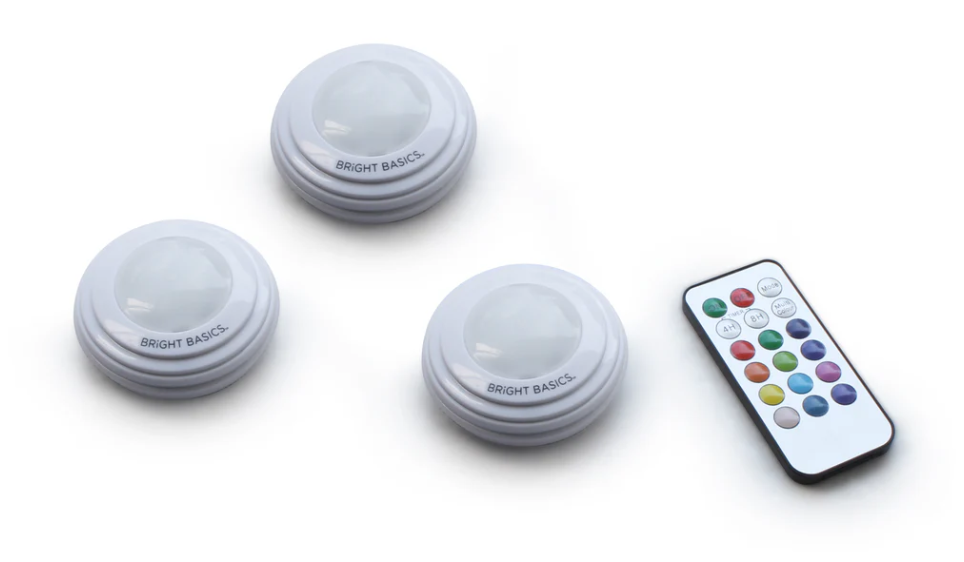 Aduro 3Pk Color Changing Wireless Lights w/ Remote - Gallery 8